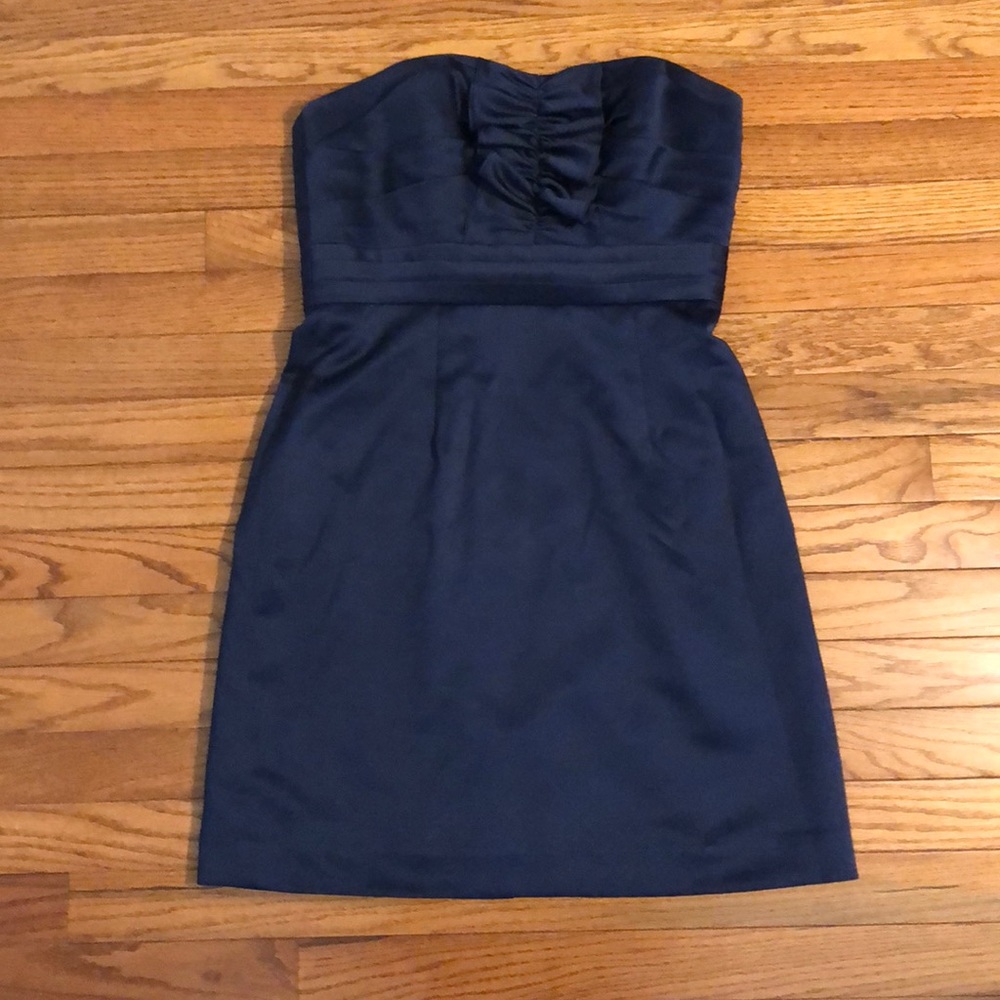 Navy bridesmaid dress